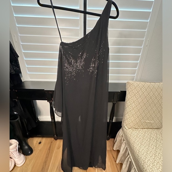 Halston | Kel Catsuit in Chiffon/Sequins - Picture 4 of 6